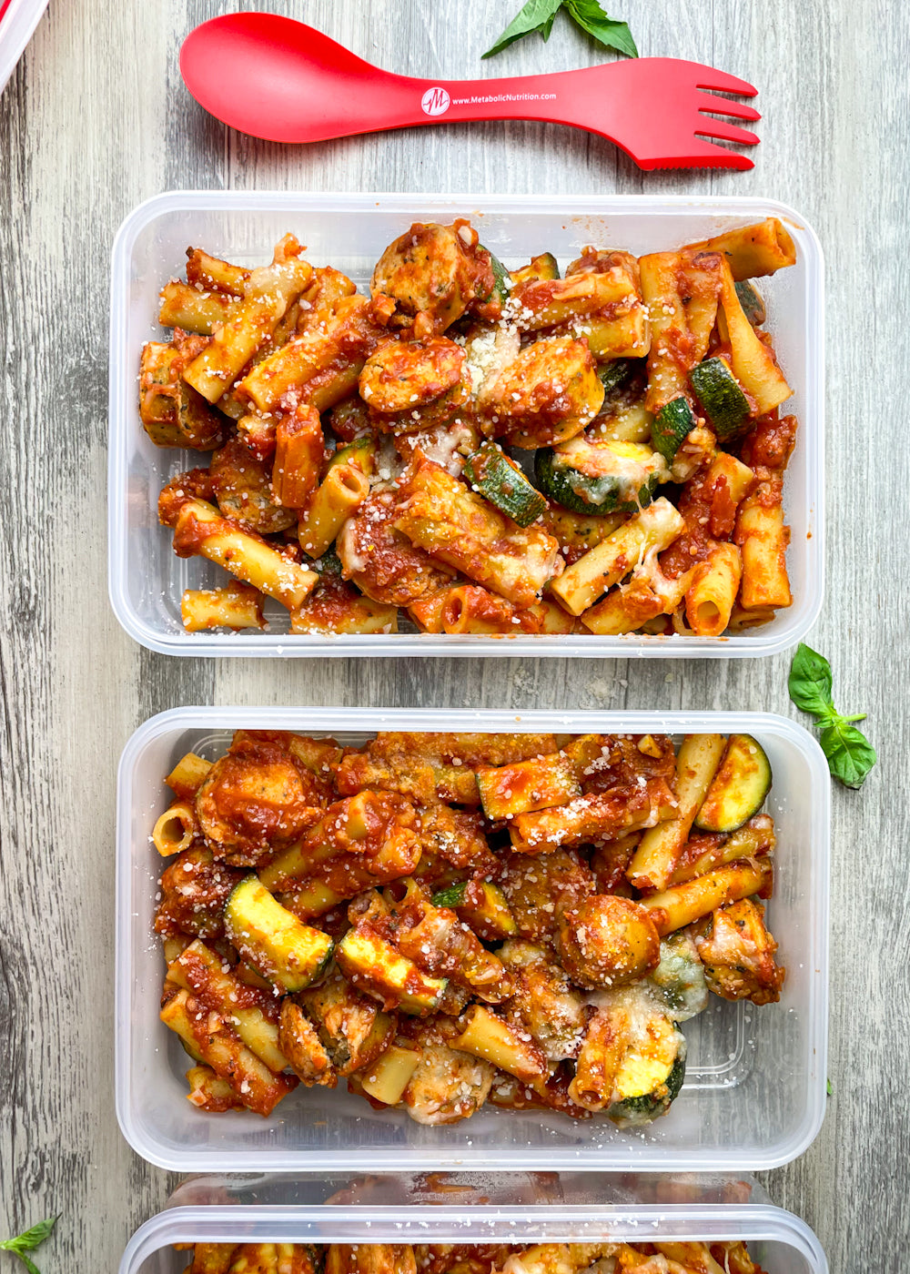 Baked Sausage & Ziti