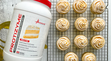 CHAMPAGNE PROTEIN CUPCAKES