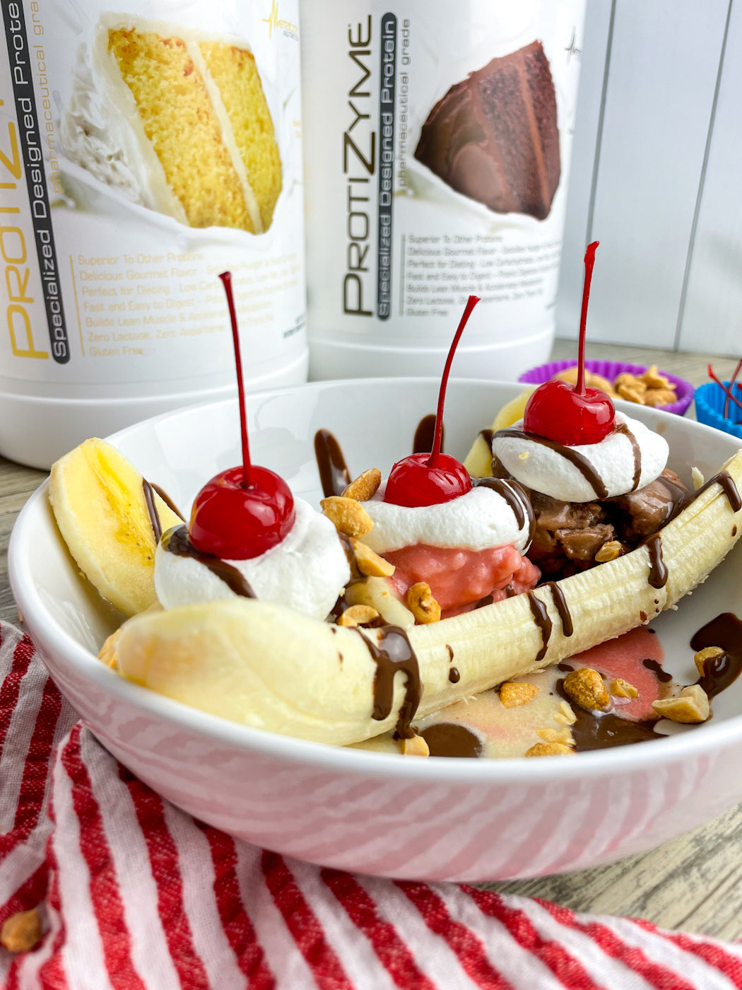 Protein Banana Split