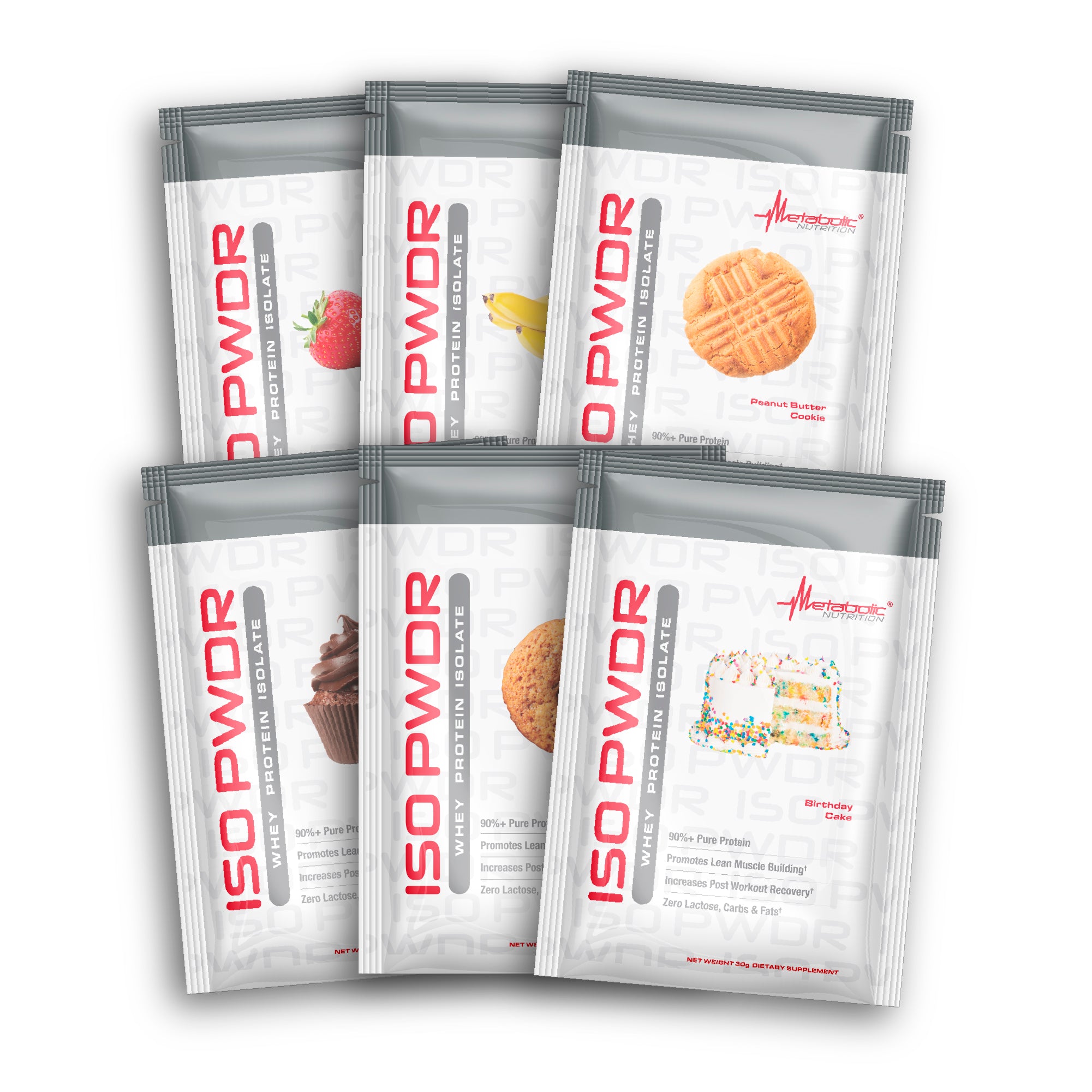 Iso PWDR Sample Variety Pack