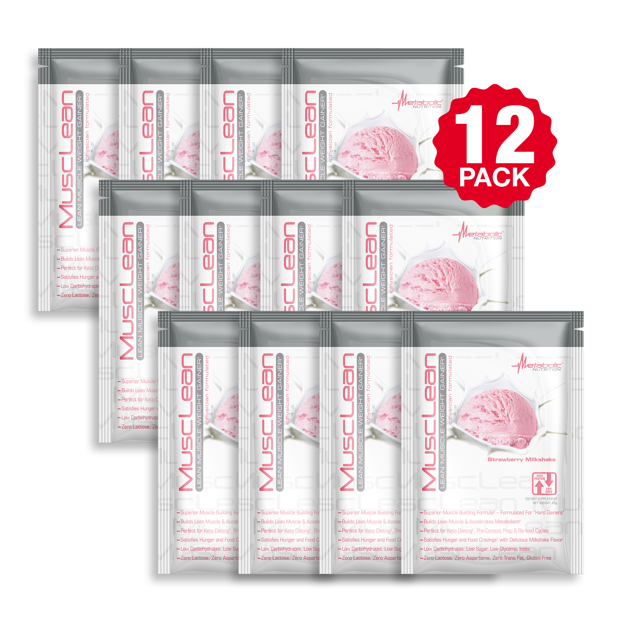 MuscLean Sample 12 Pack