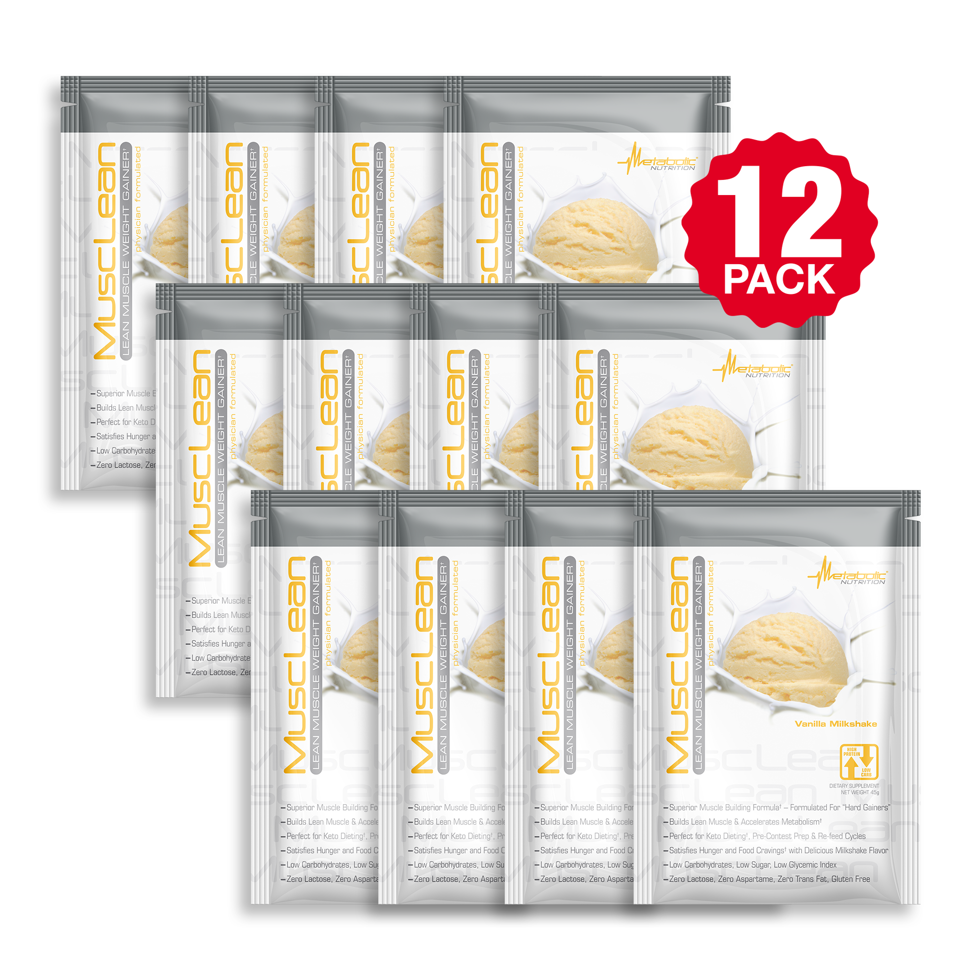 MuscLean Sample 12 Pack