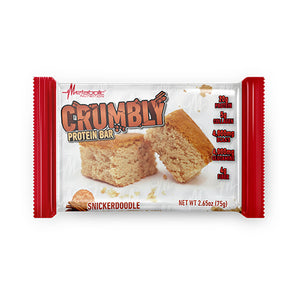 Crumbly Protein Bar Box of 12 - Snickerdoodle