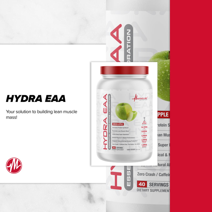 Hydra EAA Essential Amino Acids + Hydration