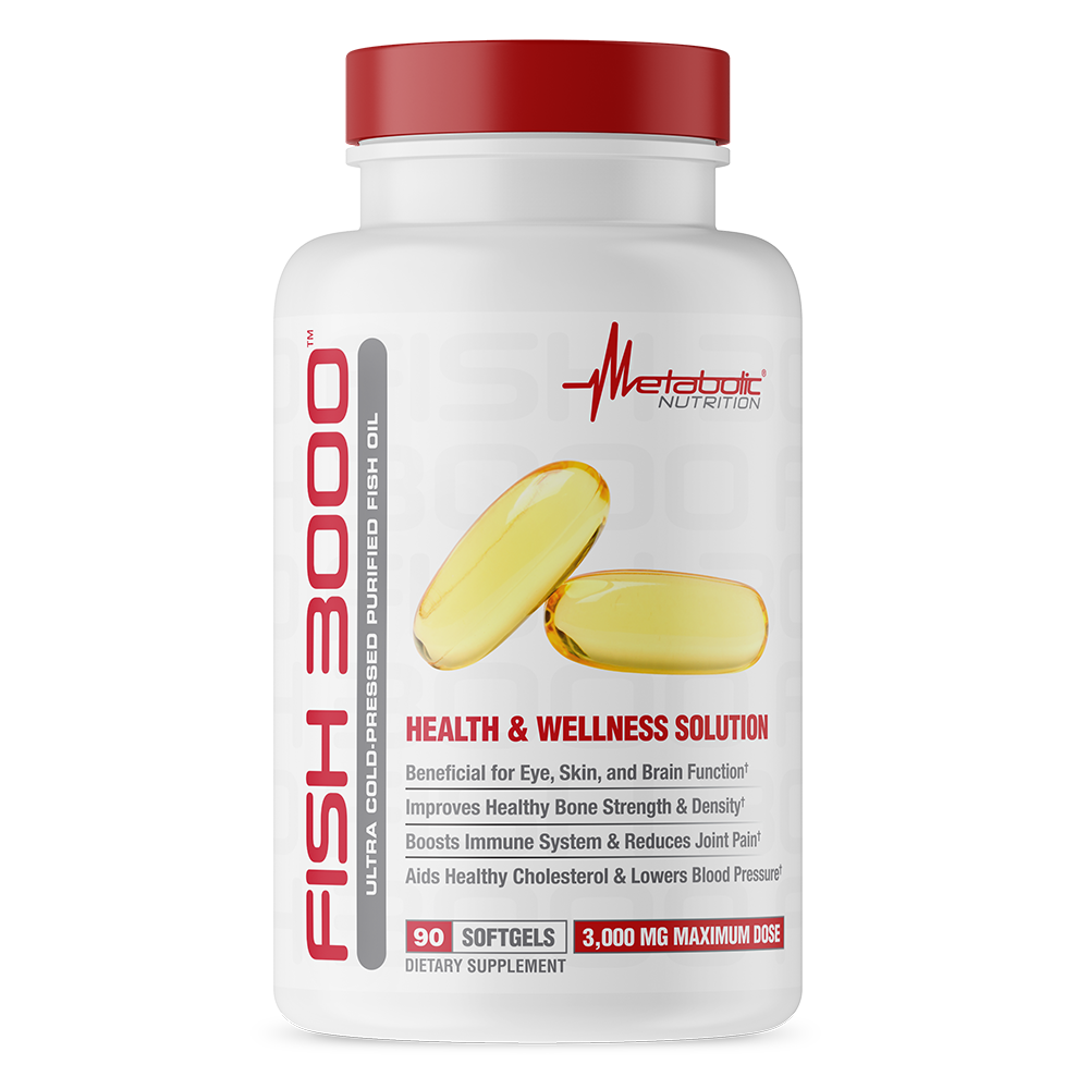 Fish 3000, 90 softgels. Ultra Cold Pressed Purified Fish Oil. Health and Wellness Solution.