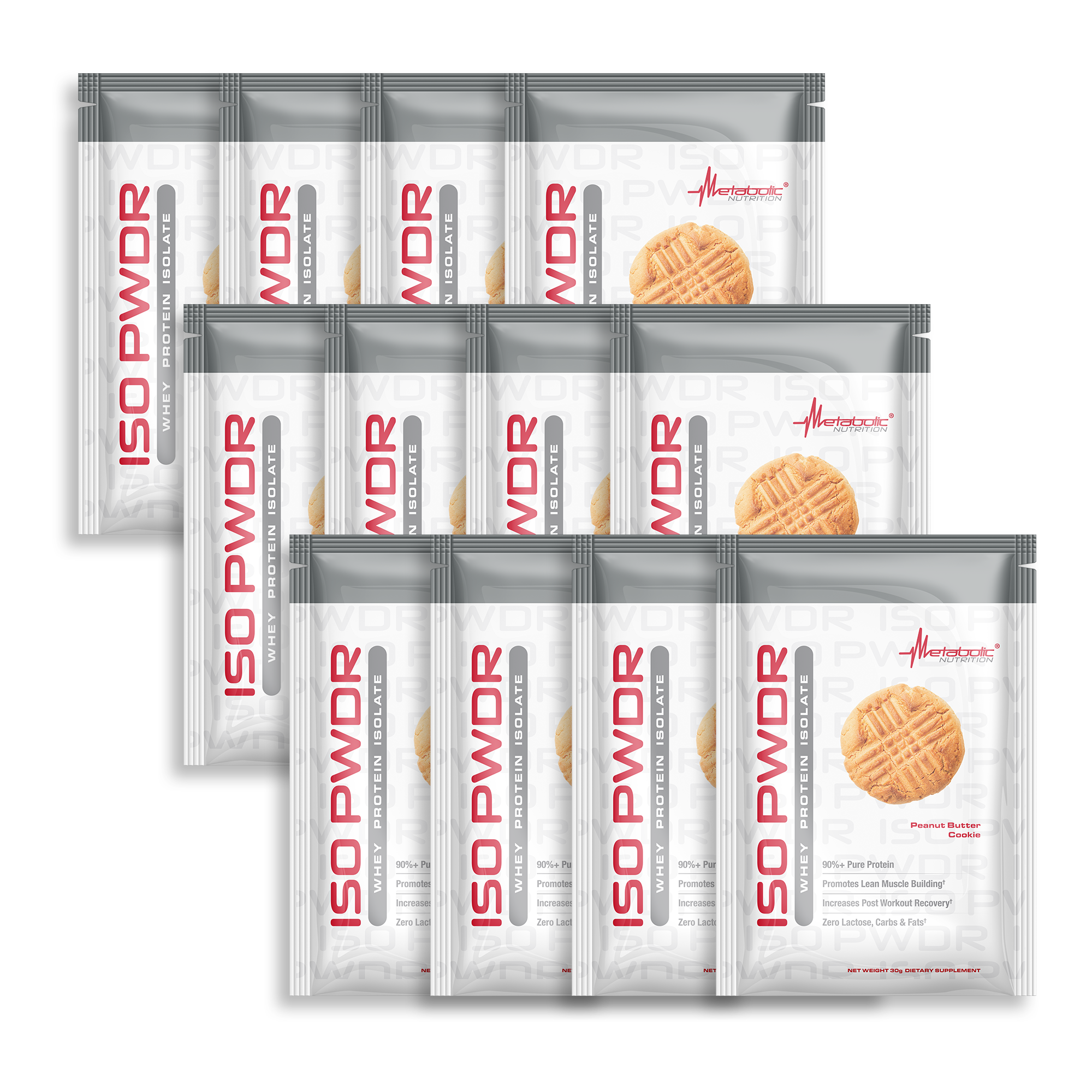 Iso PWDR Sample 12 Pack – Metabolic Nutrition