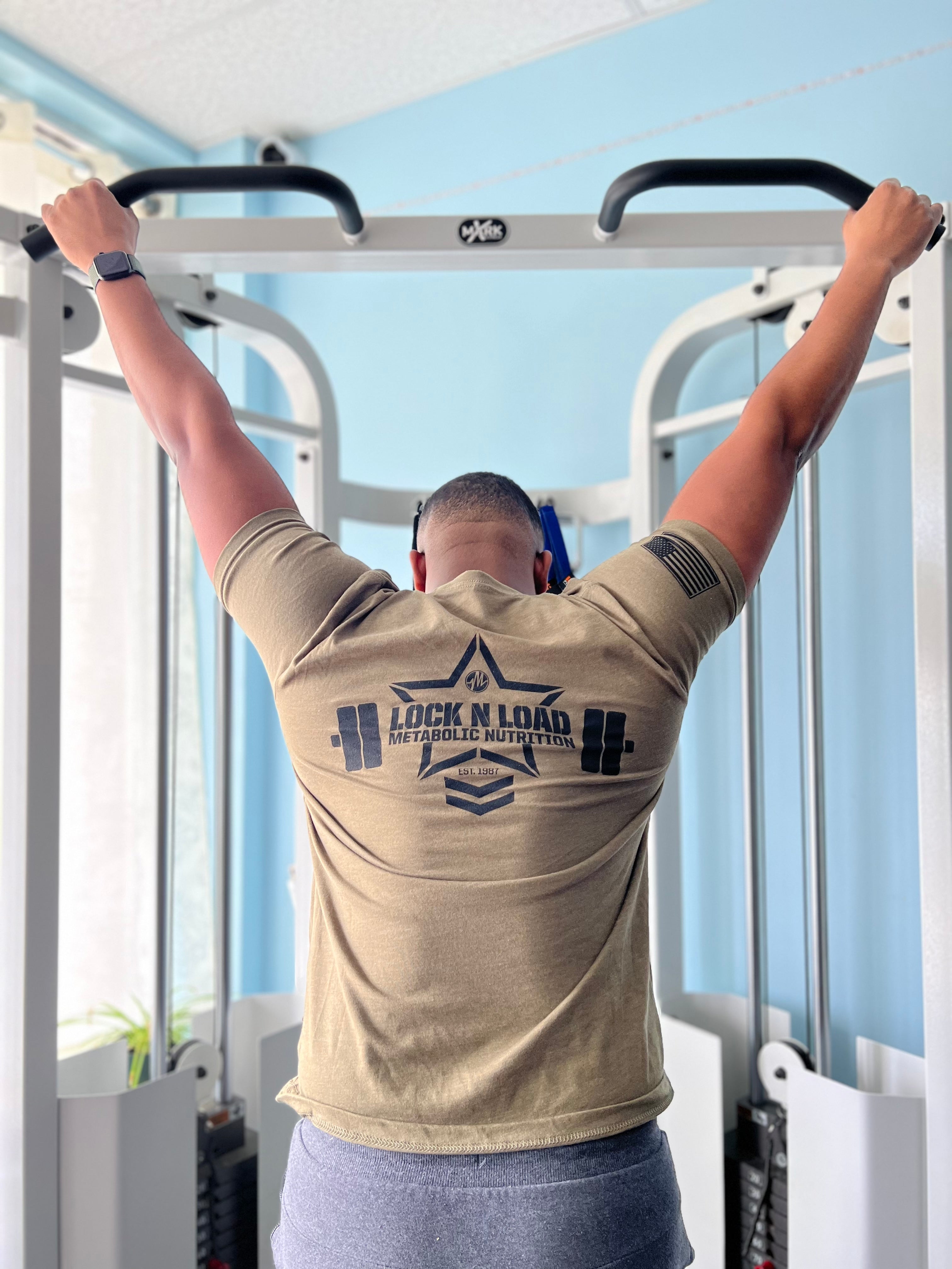 Lock N Load T Shirt ( Military Green )