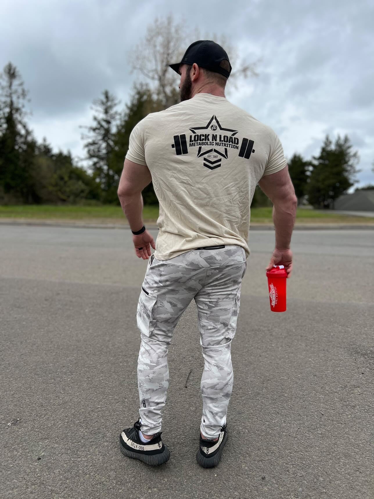Lock N Load T Shirt ( Military Sand )